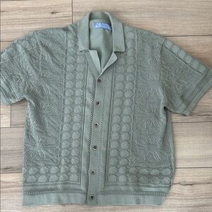 Free Planet Sage Green Knit Top